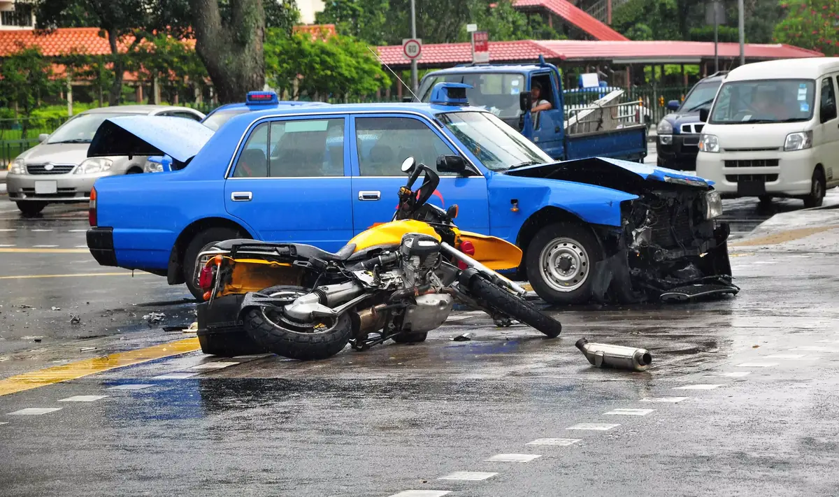 Motorcycle accident